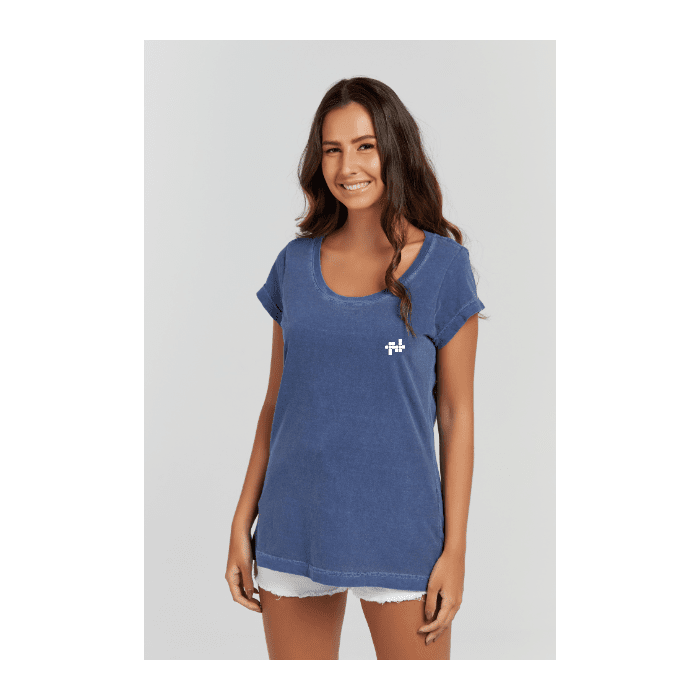 Baby long Estonada Azul Marinho - VB Camisetas