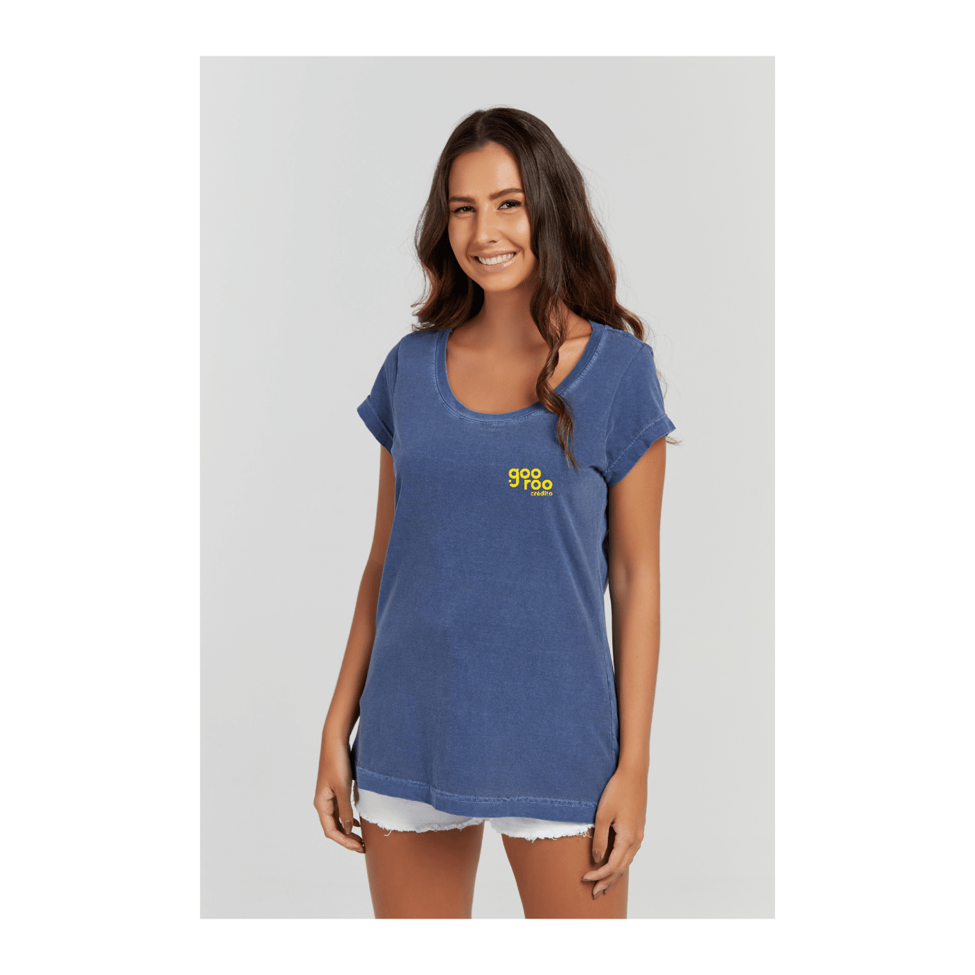 Baby long Estonada Azul Marinho - VB Camisetas