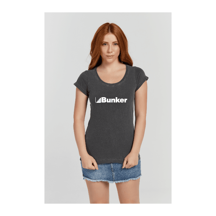 Baby long Estonada Cinza Chumbo - VB Camisetas