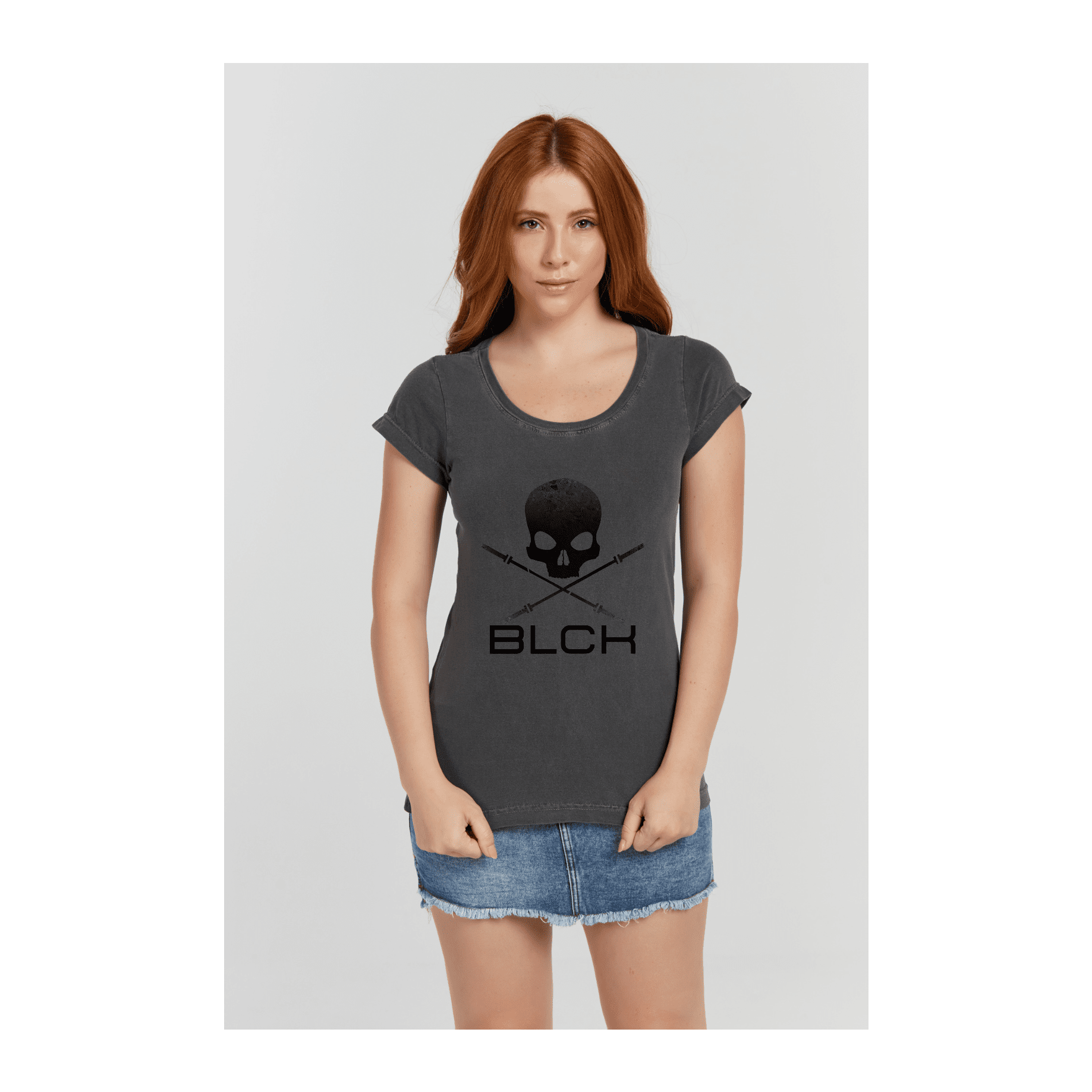 Baby long Estonada Cinza Chumbo - VB Camisetas