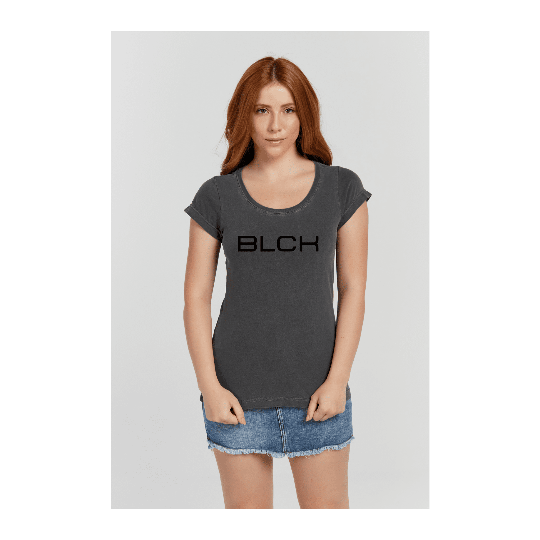 Baby long Estonada Cinza Chumbo - VB Camisetas