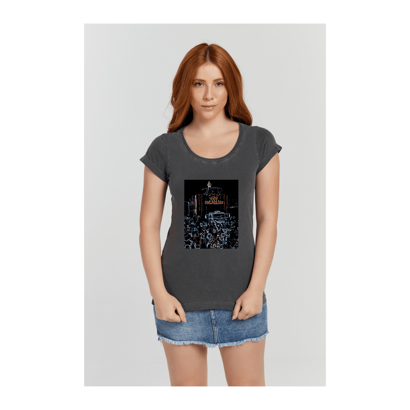 Baby long Estonada Cinza Chumbo - VB Camisetas