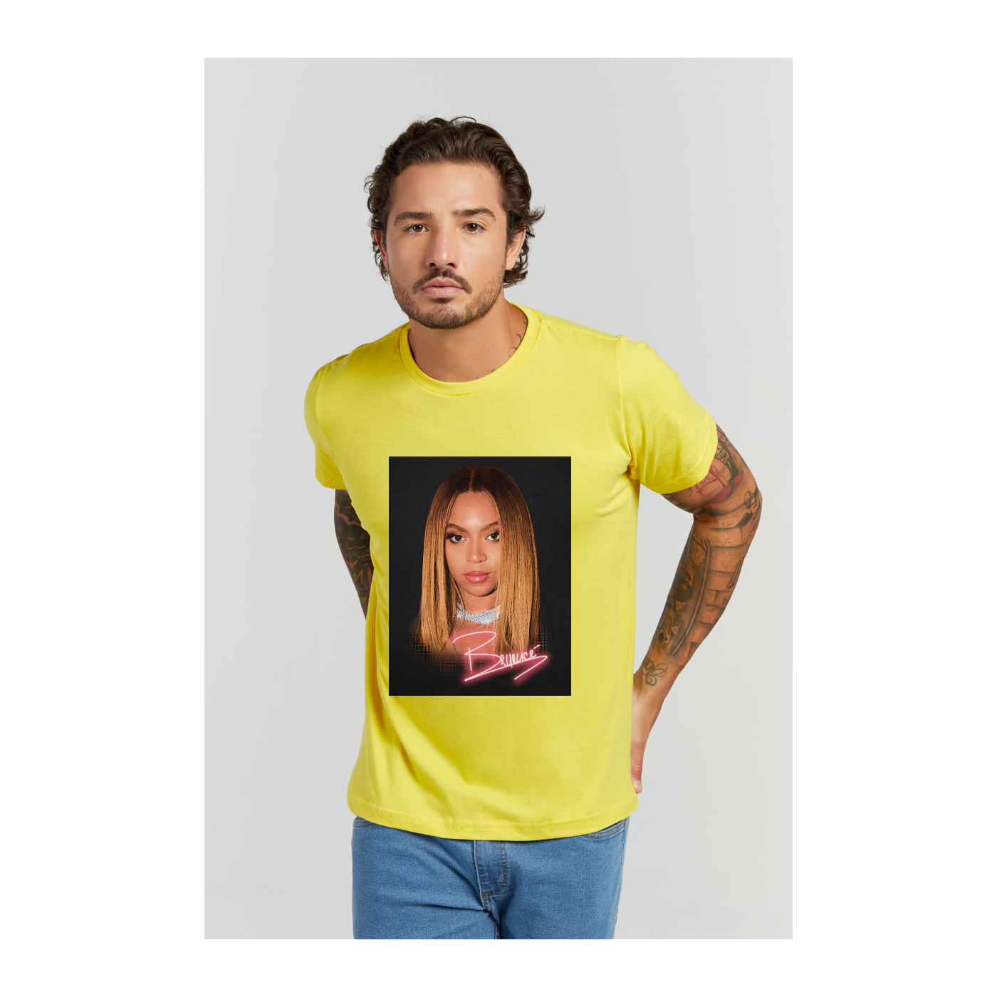 Camiseta Premium Amarelo Canário