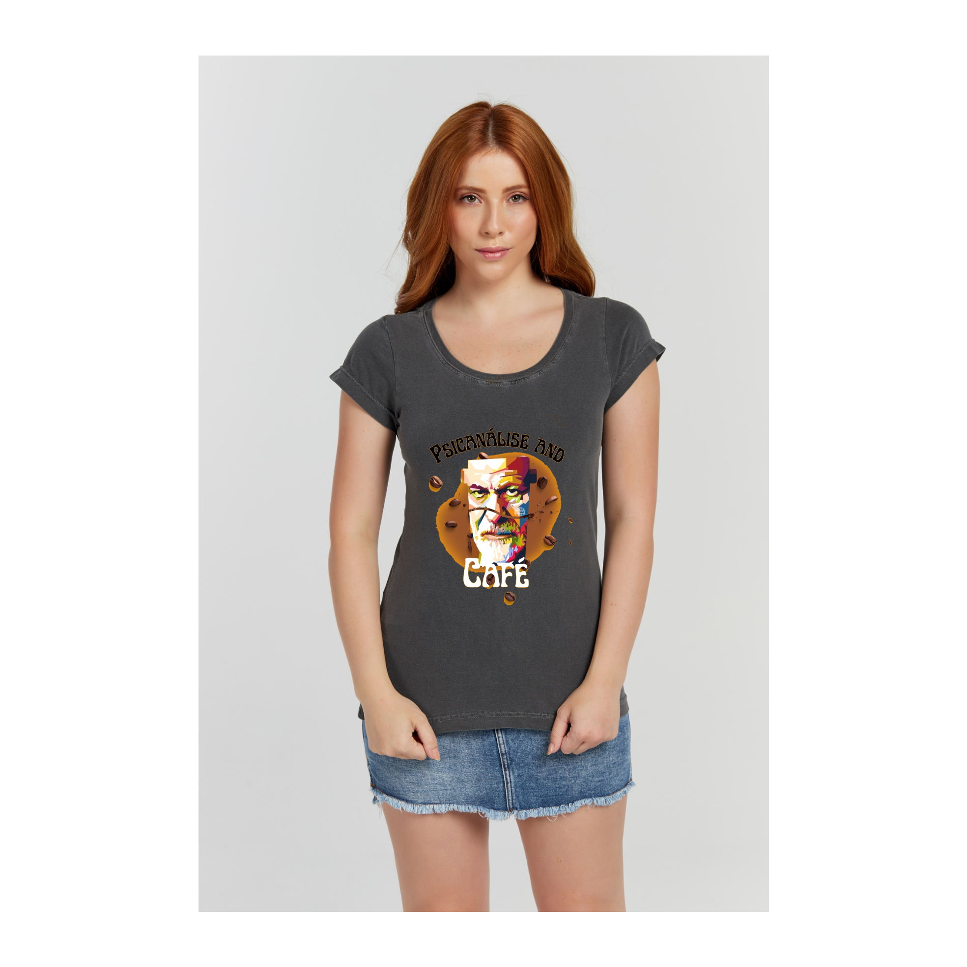 Baby long Estonada Cinza Chumbo