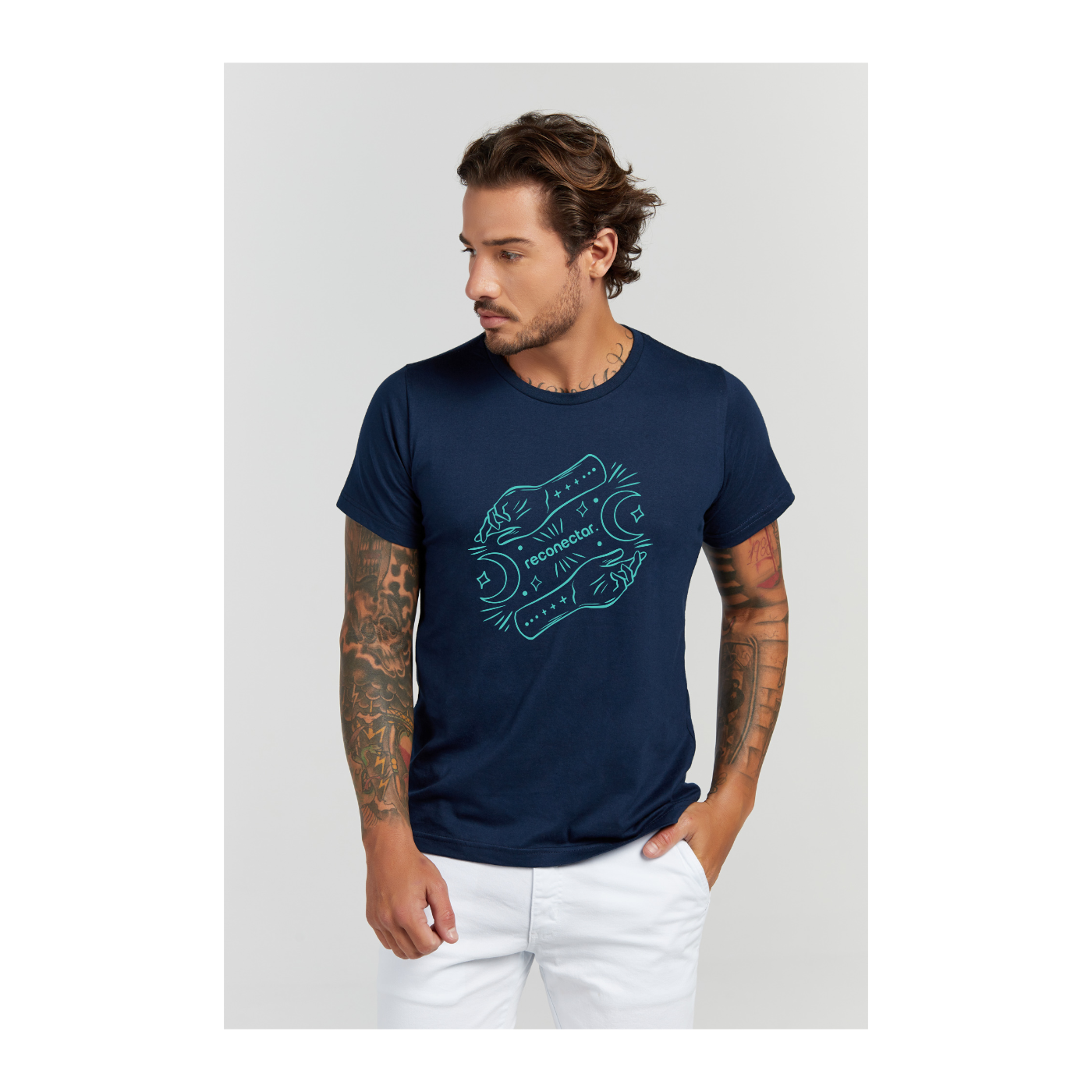 Camiseta Premium Azul Marinho