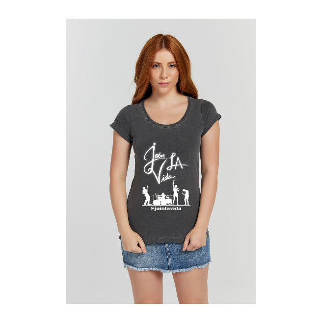 Baby long Estonada Cinza Chumbo