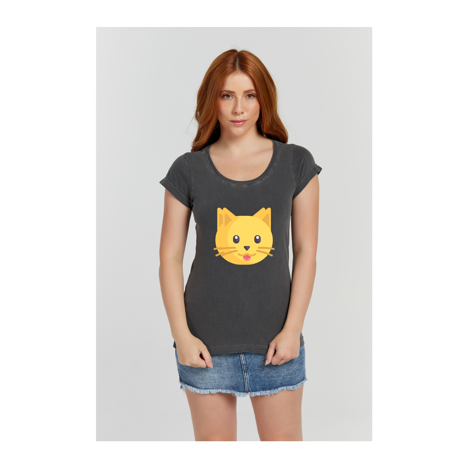 Baby long Estonada Cinza Chumbo