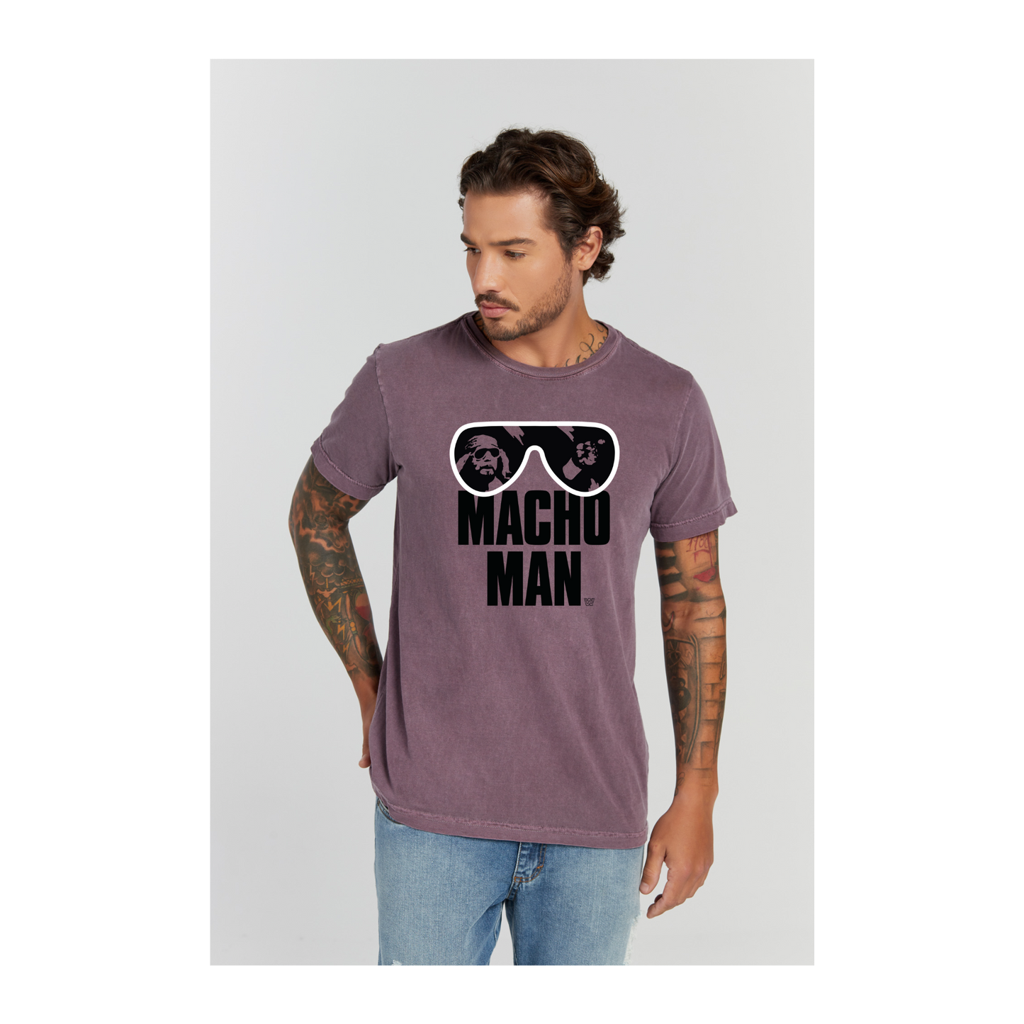 Camiseta Estonada Roxo