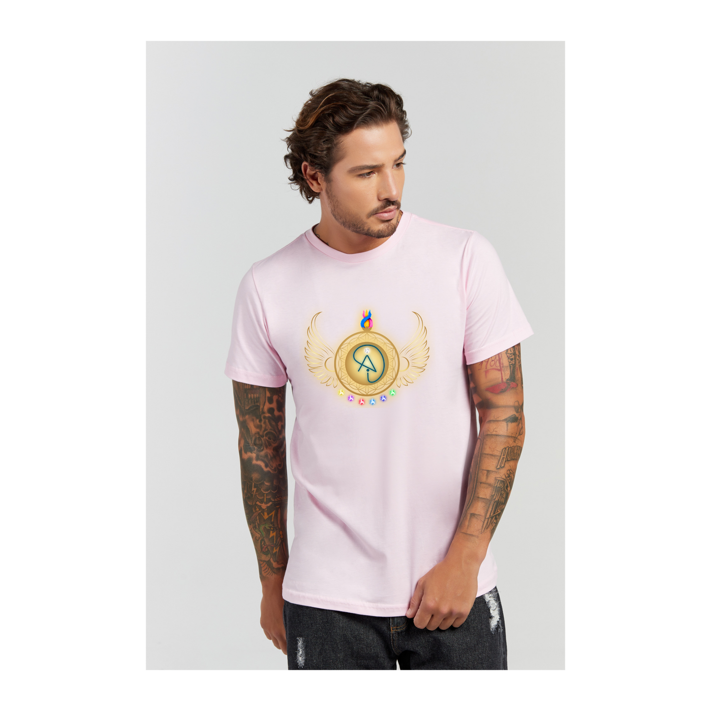 Camiseta Premium Rosa Bebê