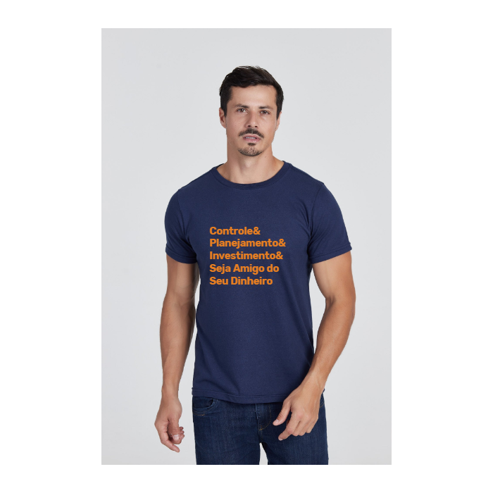 Camiseta Básica Azul Marinho