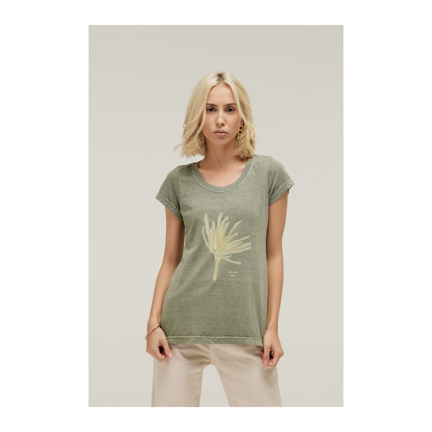 Baby long Estonada Verde Militar