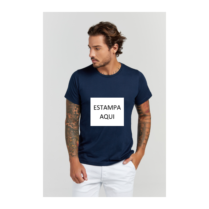 Camiseta Premium Azul Marinho