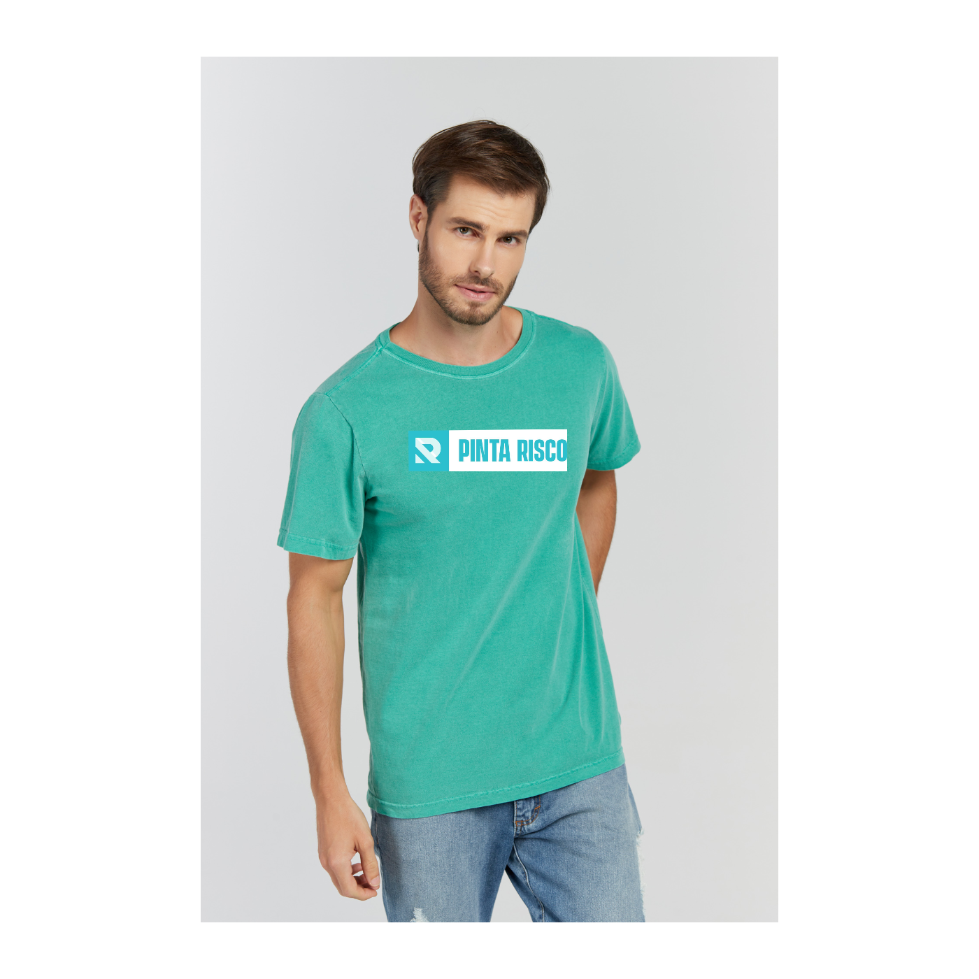 Camiseta Estonada Verde Bandeira