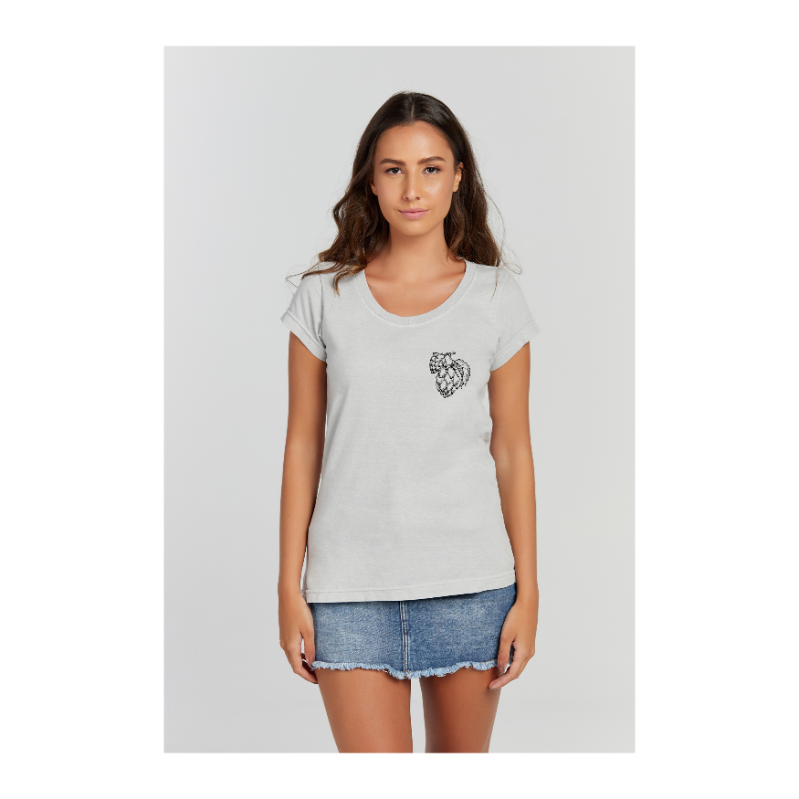 Baby long Estonada Branco Gelo