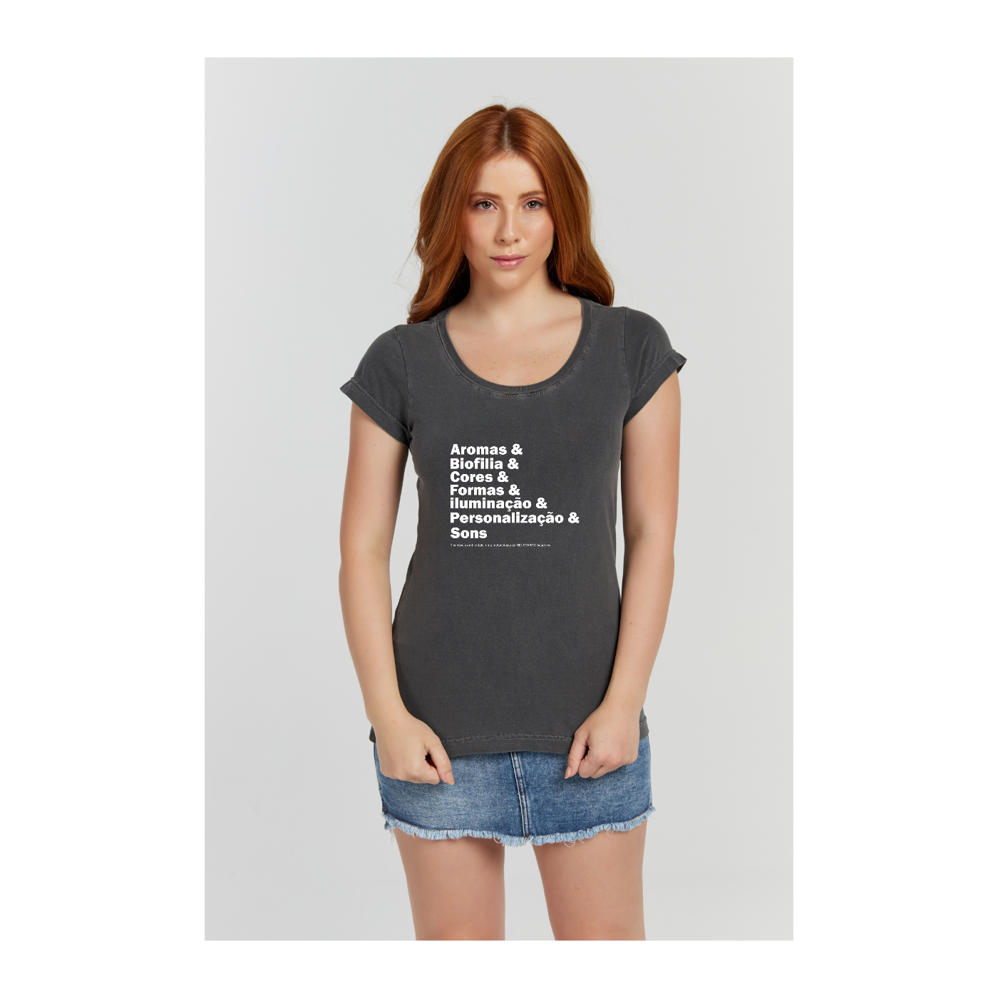 Baby long Estonada Cinza Chumbo