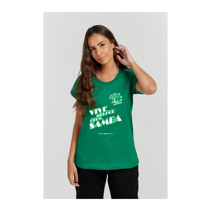 Baby long Premium Verde Bandeira