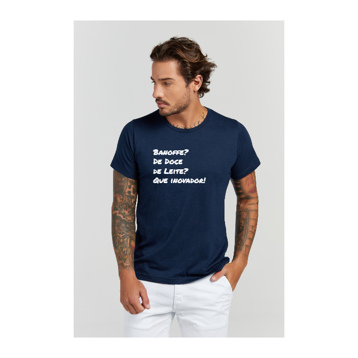 Camiseta Premium Azul Marinho