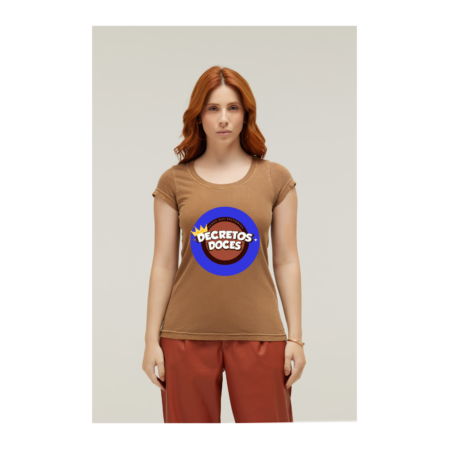 Baby long Estonada Marrom