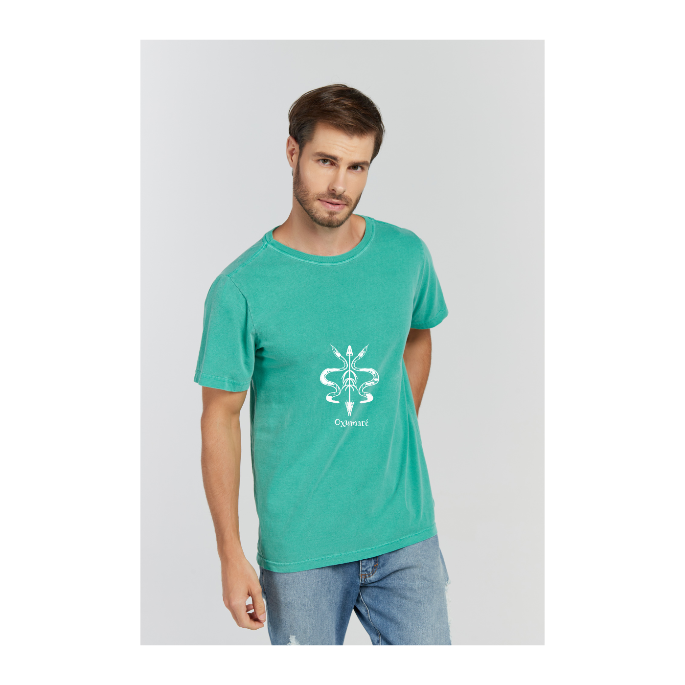 Camiseta Estonada Verde Bandeira