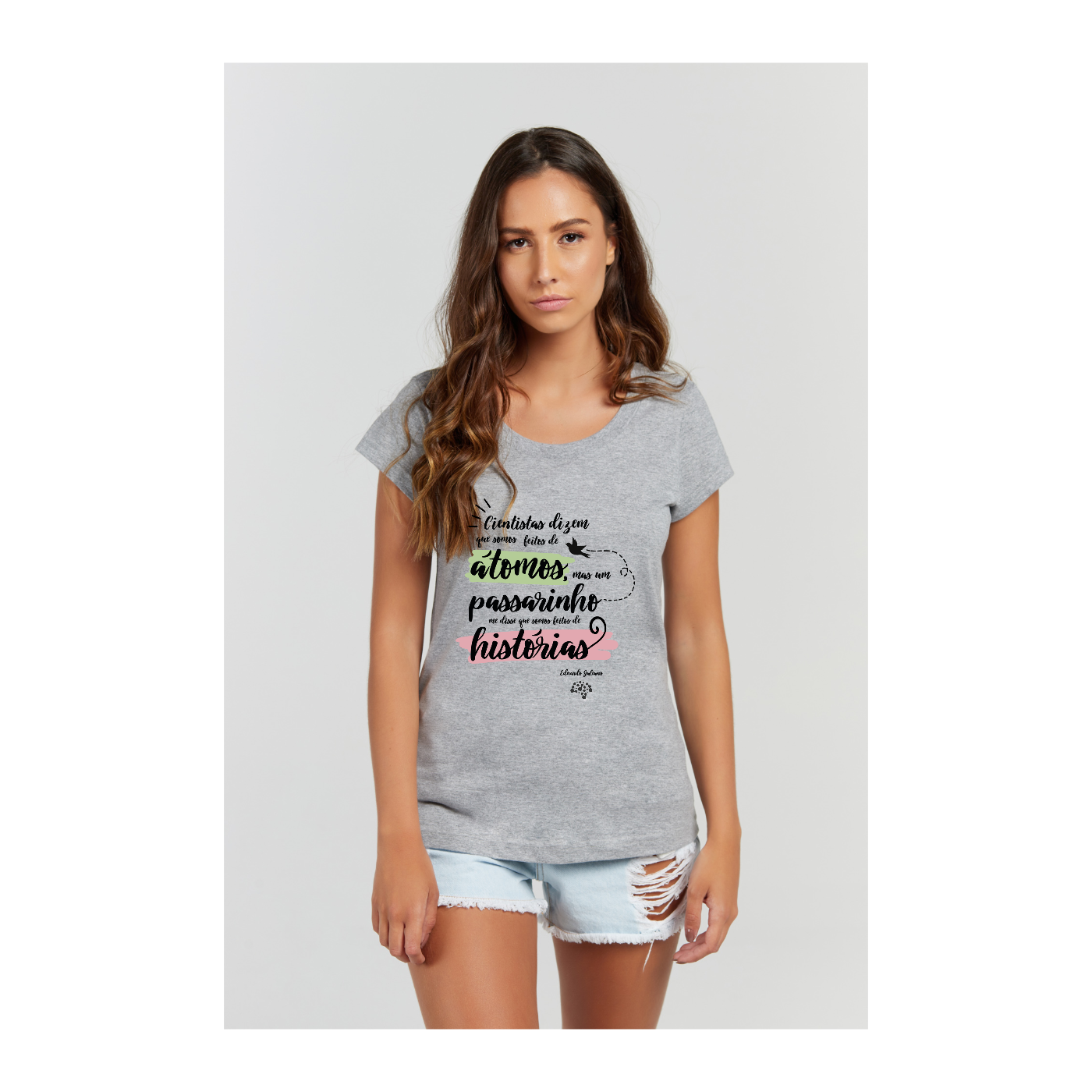 Baby long Premium Cinza Mescla