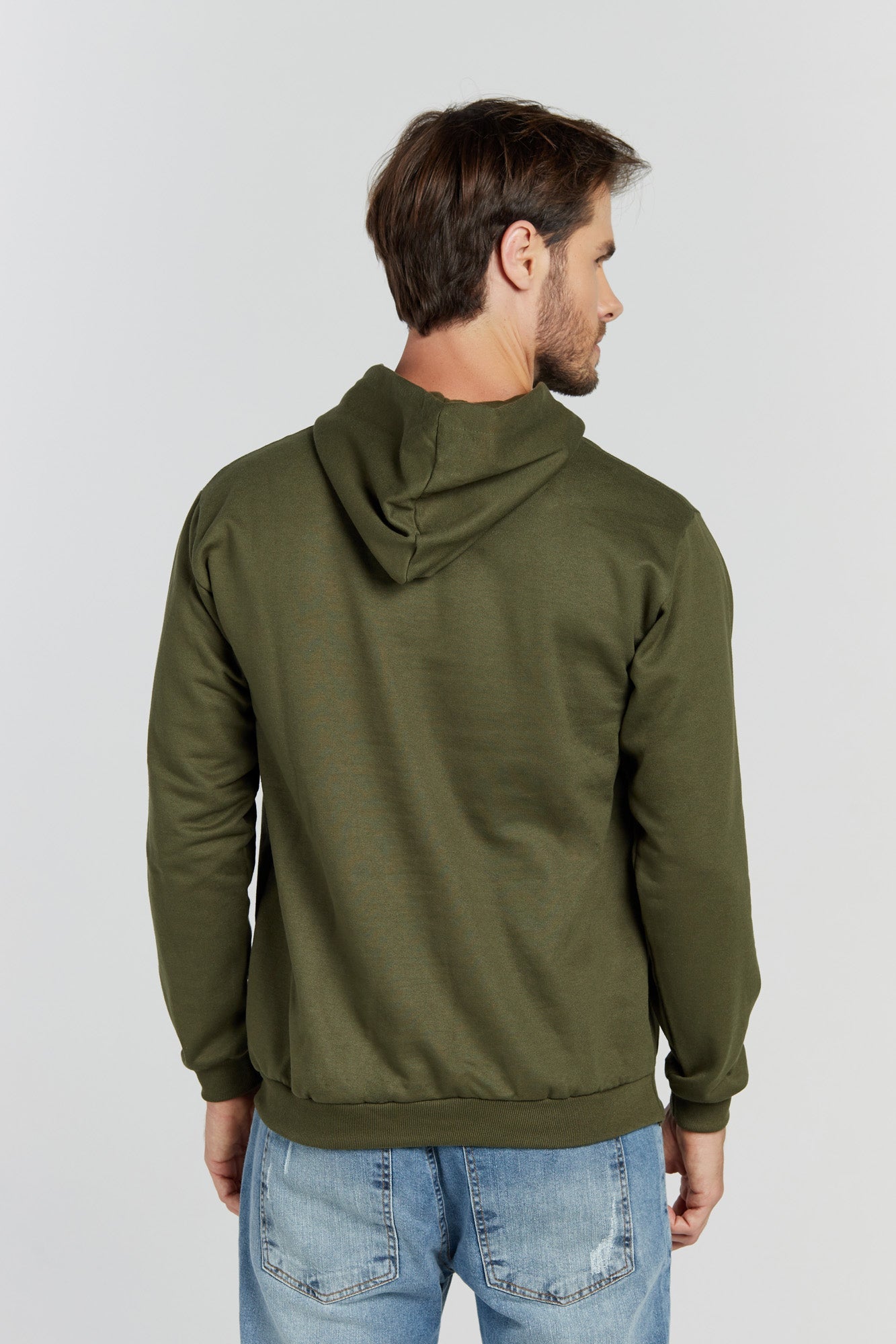 Moletom Canguru Verde Militar