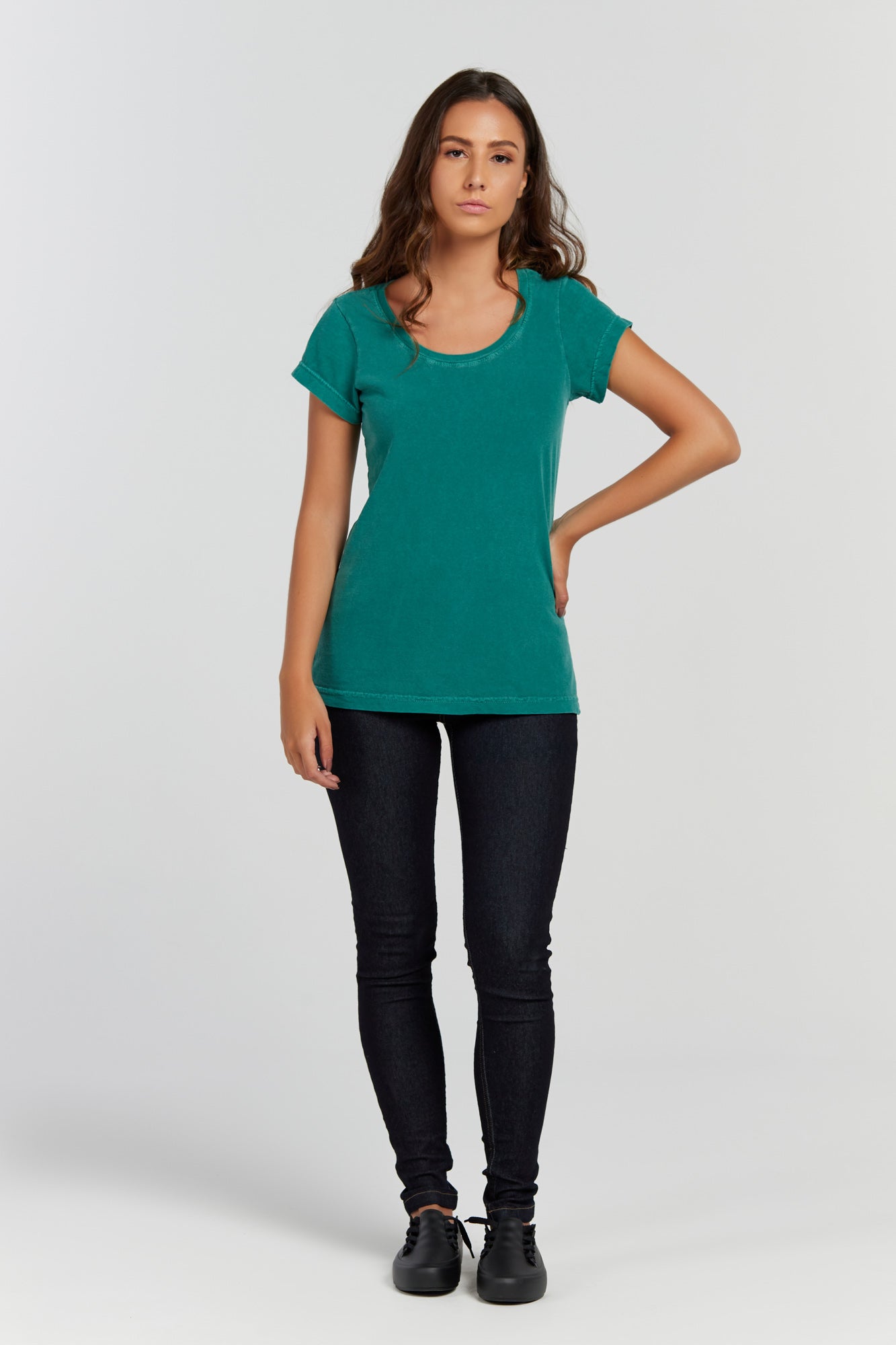 Baby long Estonada Verde Musgo