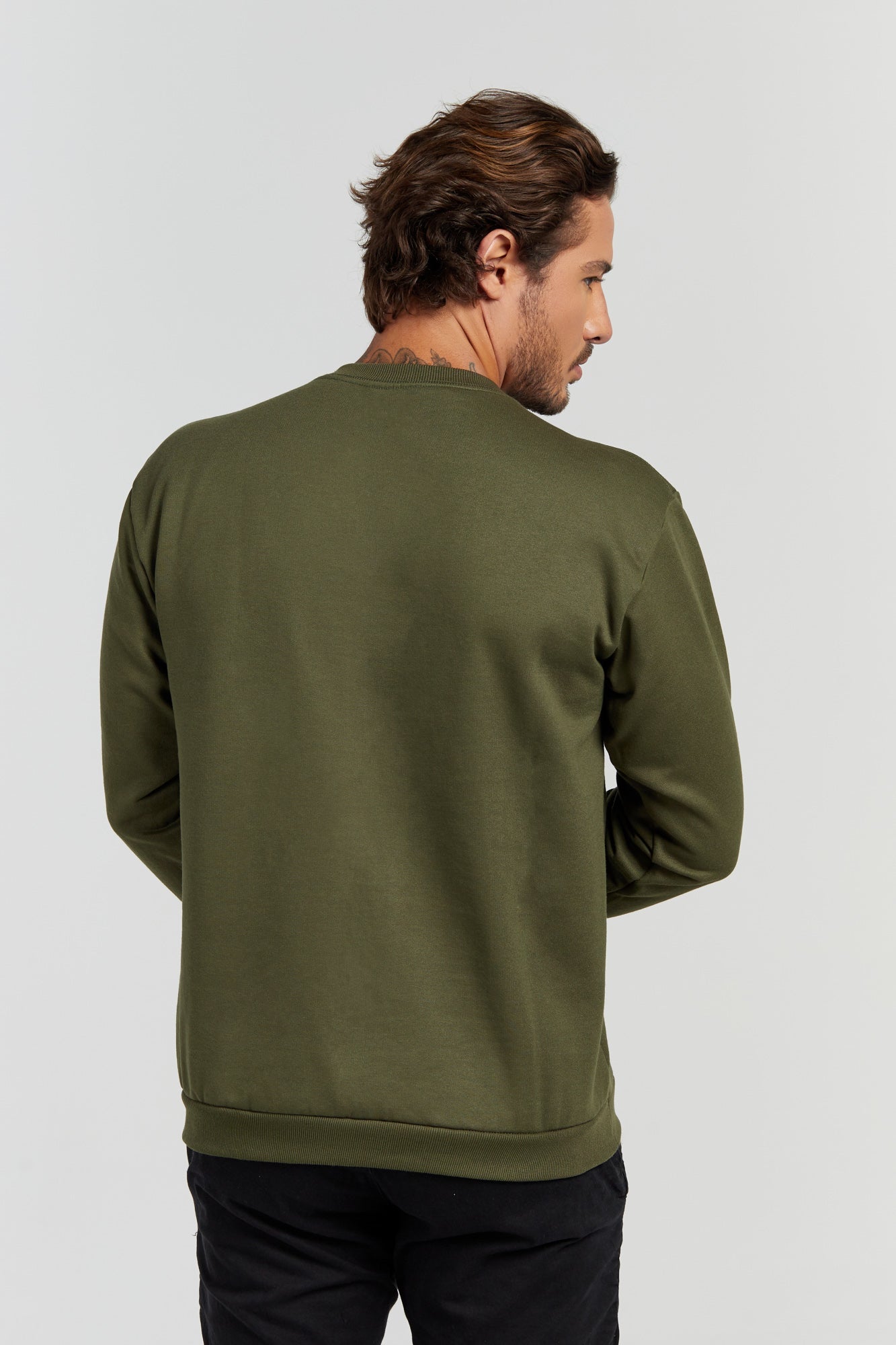 Moletom Blusão Verde Militar