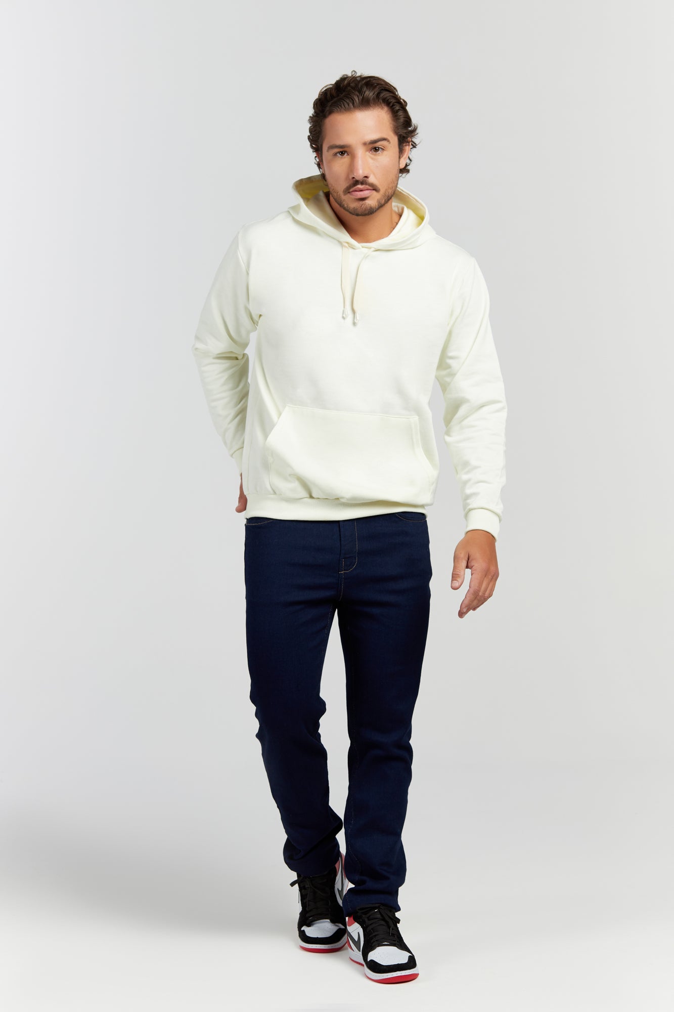 Moletom Canguru Off White