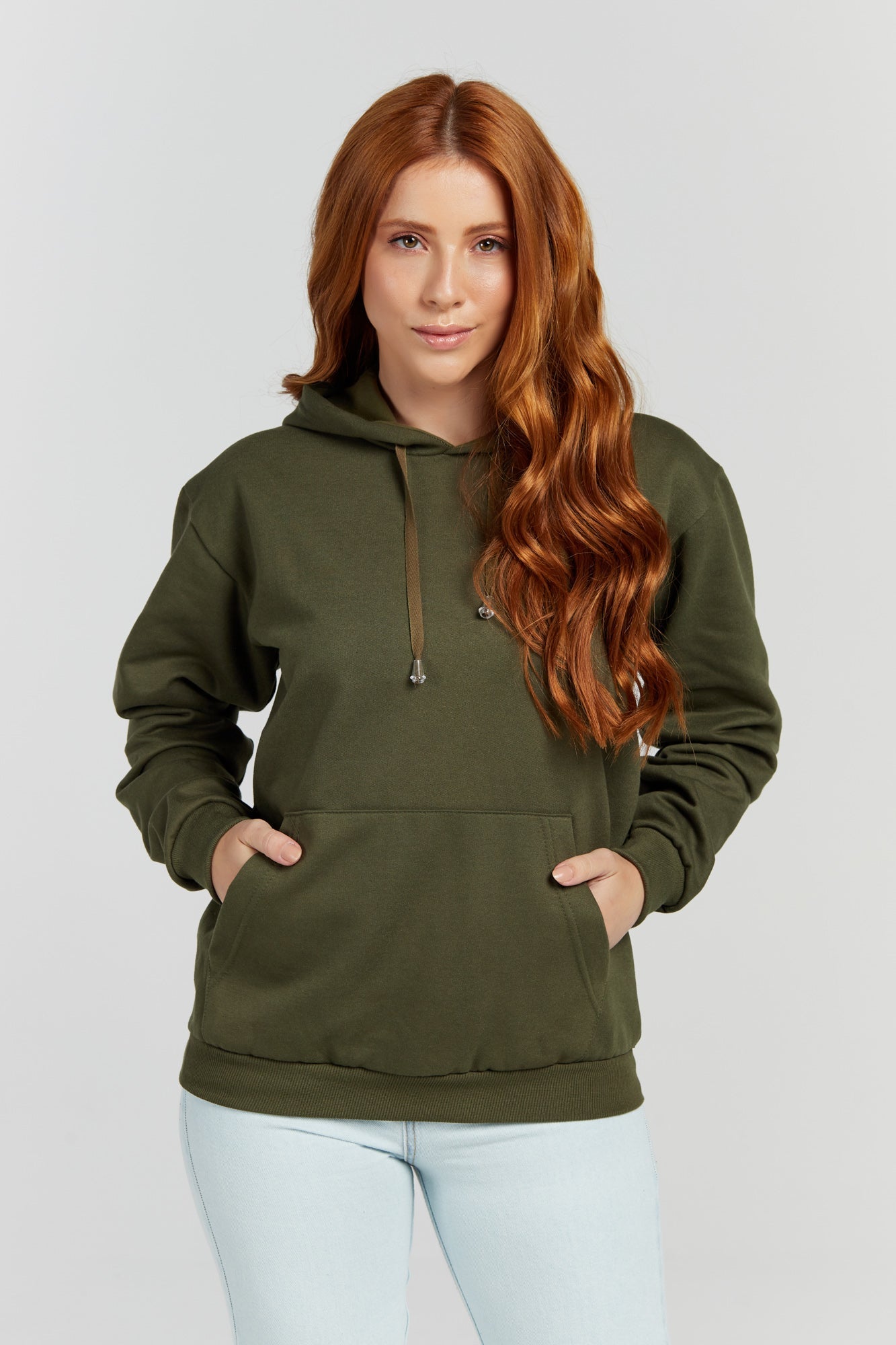 Moletom Canguru Verde Militar