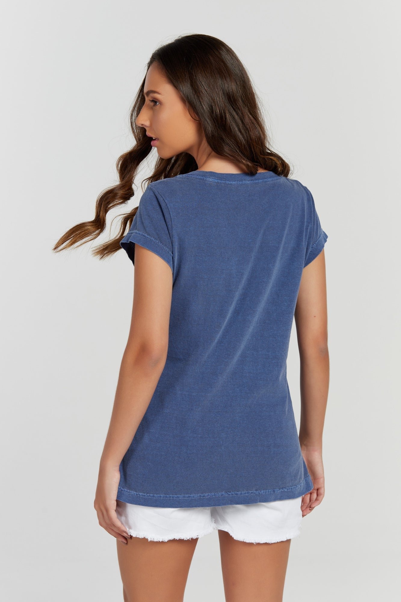 Baby long Estonada Azul Marinho