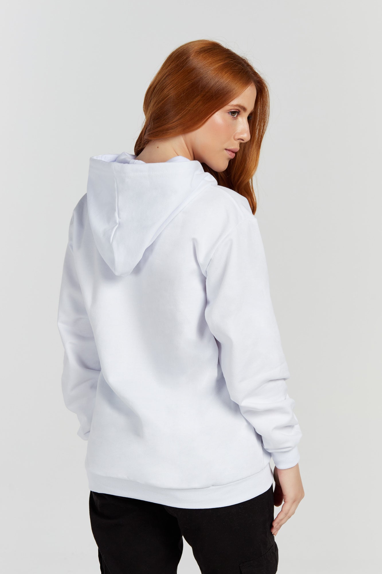 Moletom Canguru Branco