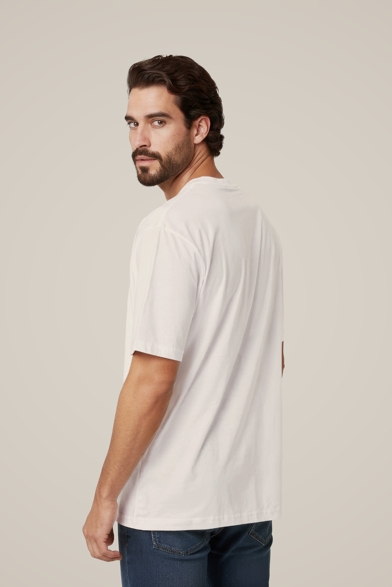 Camiseta Oversized Suedine