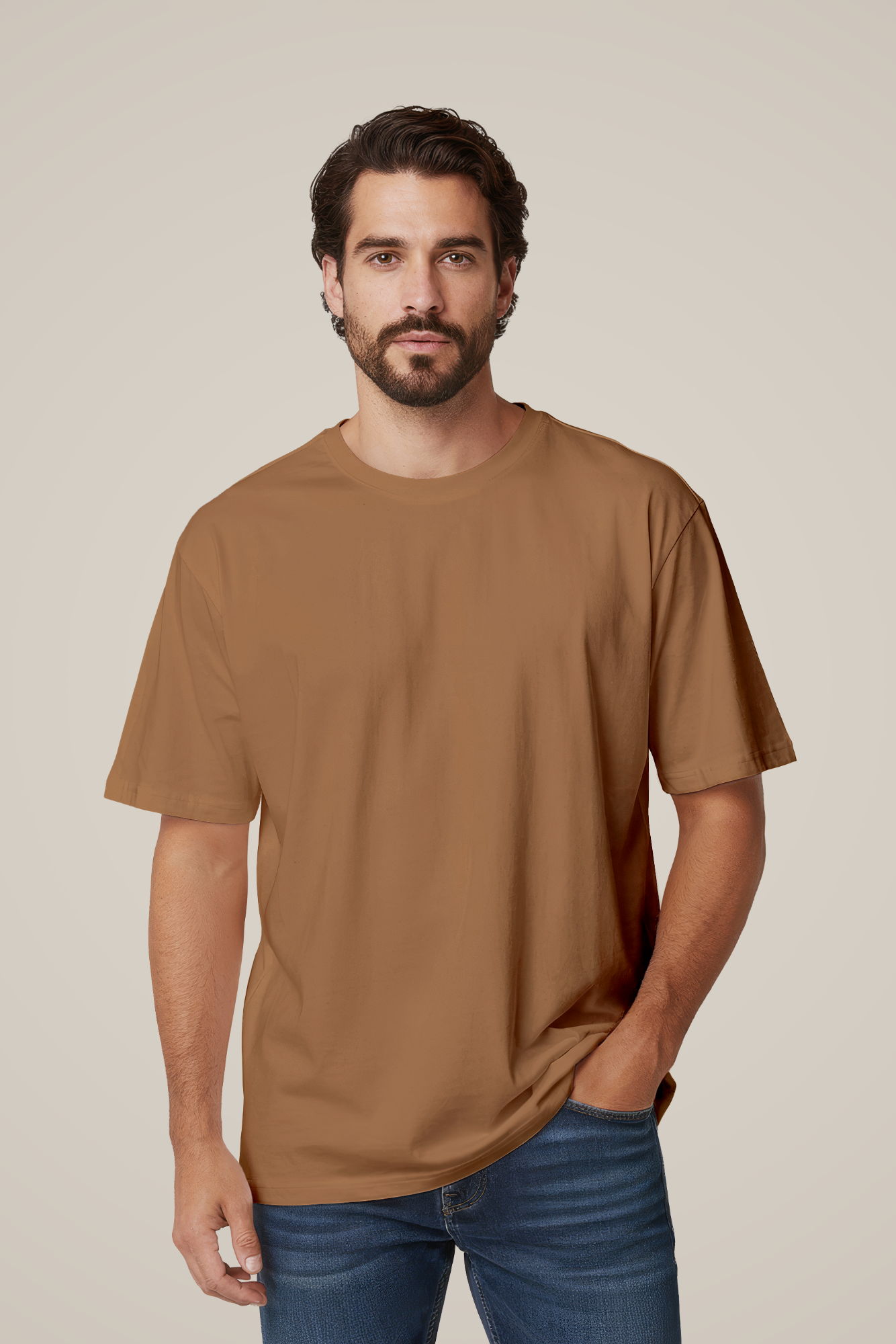 Camiseta Oversized Suedine