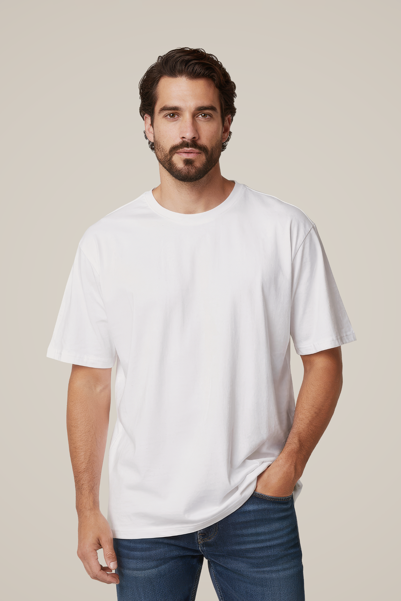 Camiseta Oversized Suedine