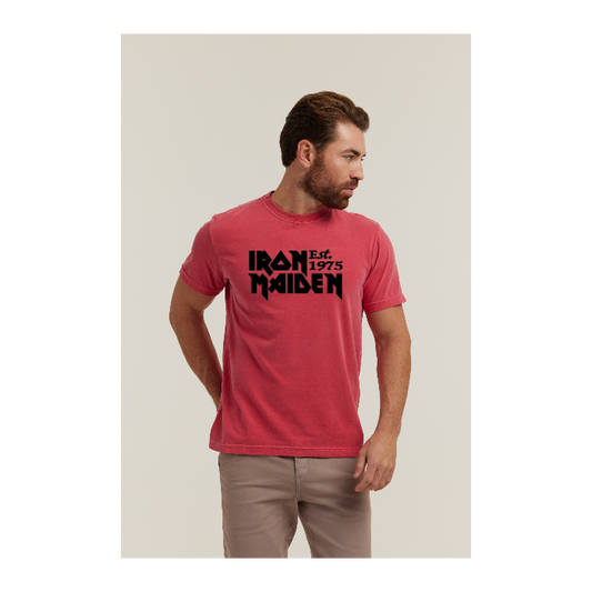 Camiseta Estonada Vermelho