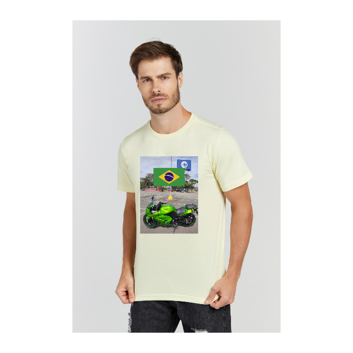 Camiseta Premium Amarelo Bebê