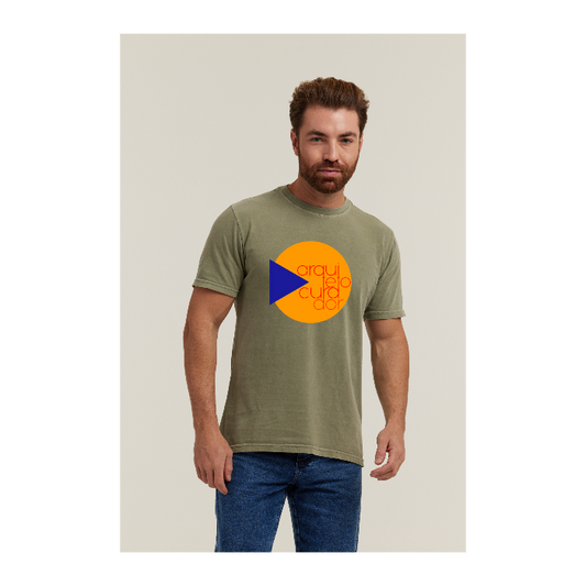 Camiseta Estonada Verde Militar