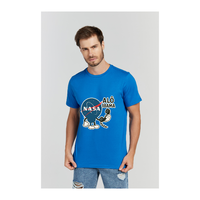 Camiseta Premium Azul Royal
