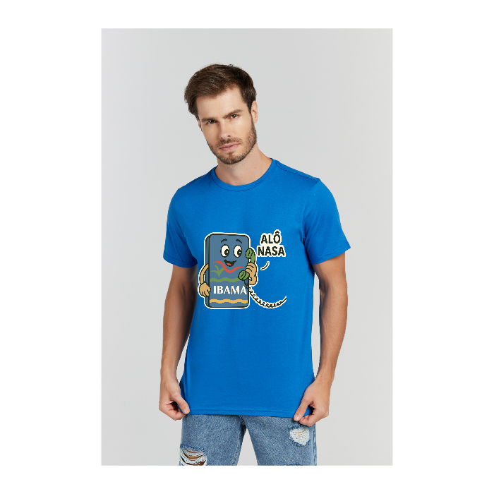 Camiseta Premium Azul Royal