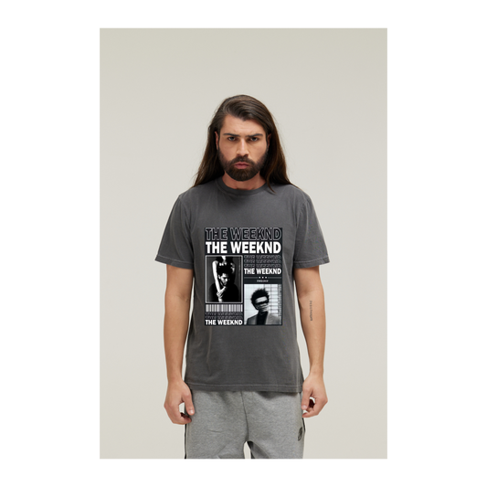 Camiseta Estonada Cinza Chumbo