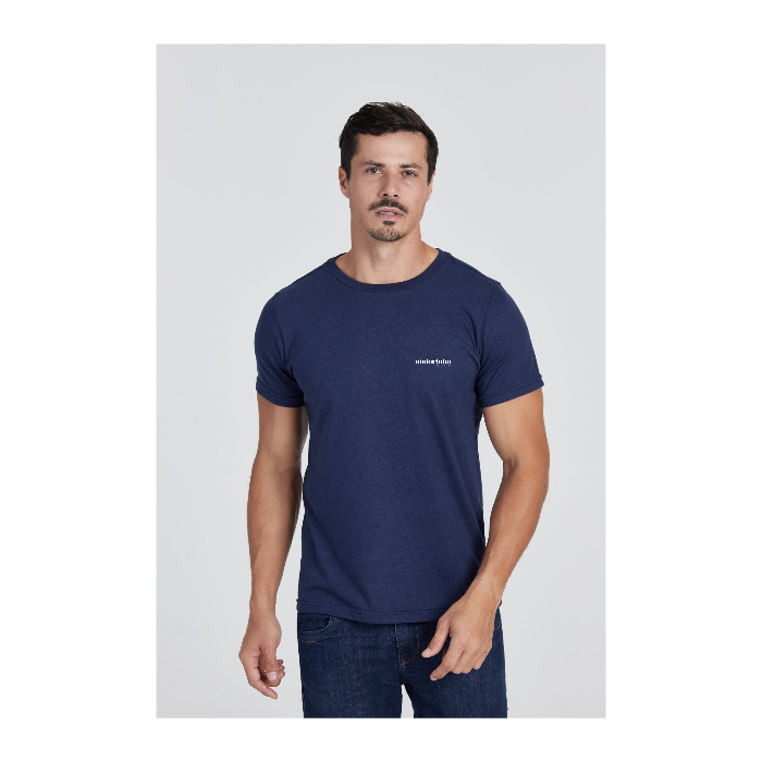 Camiseta Básica Azul Marinho