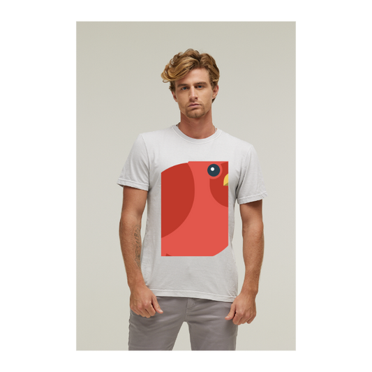 Camiseta Estonada Branco Gelo