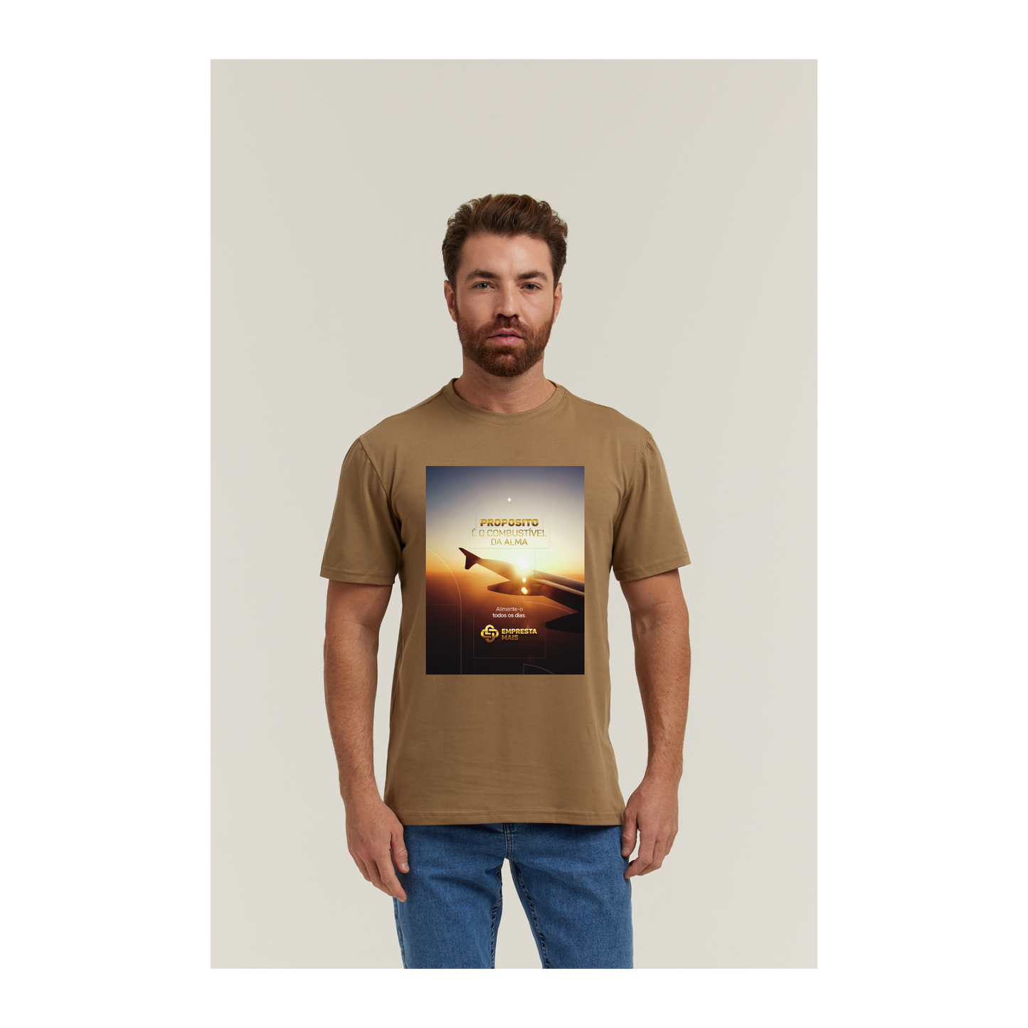 Camiseta Pima Verde Militar
