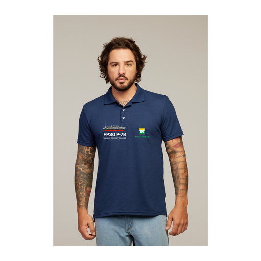 Camisa Polo Azul Marinho