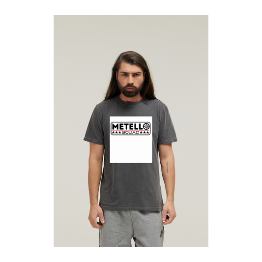 Camiseta Estonada Cinza Chumbo