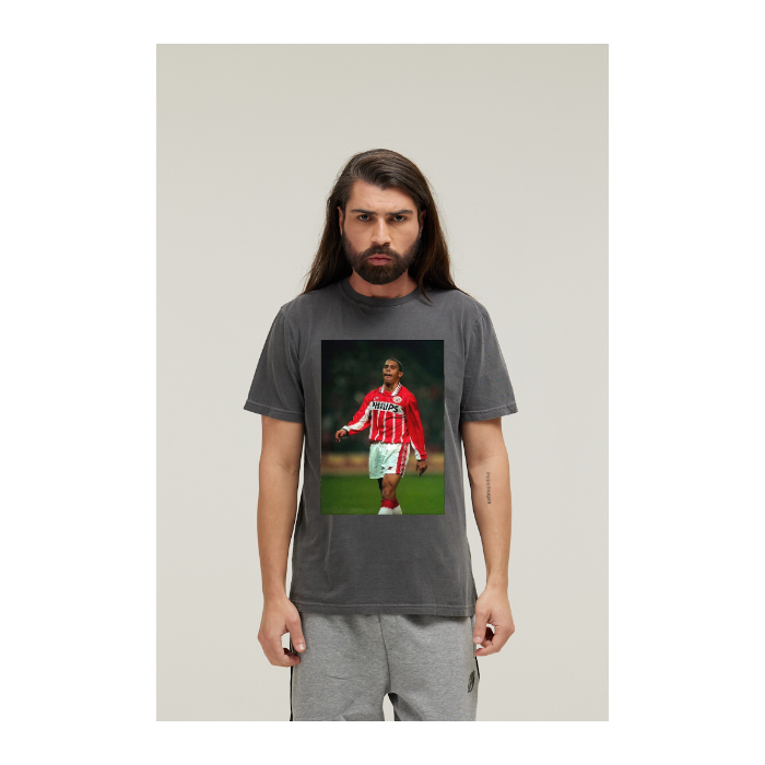 Camiseta Estonada Cinza Chumbo