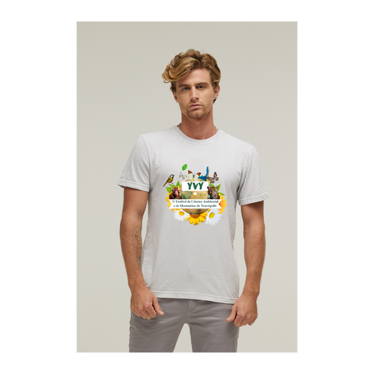 Camiseta Estonada Branco Gelo