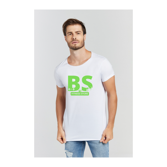 Camiseta Longline Branco