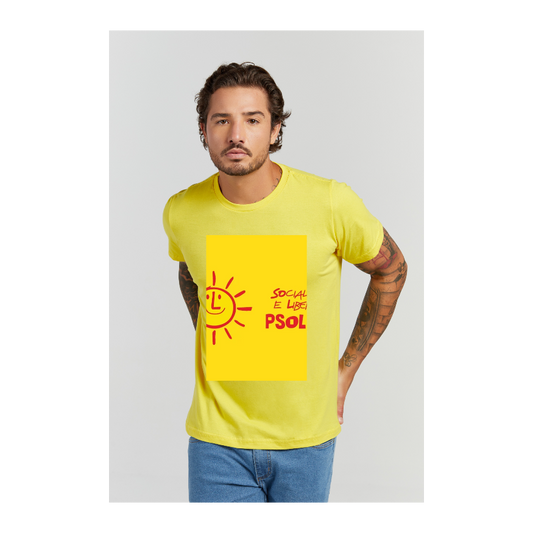 Camiseta Premium Amarelo Canário
