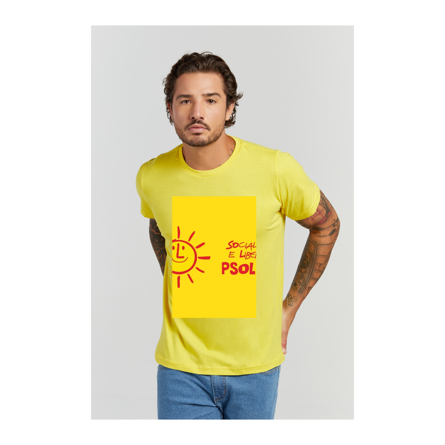 Camiseta Premium Amarelo Canário